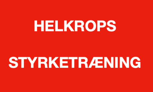 Helkrops styrketræning fitness